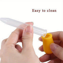 5pcs Silicone Liquid Droppers for Experimentation