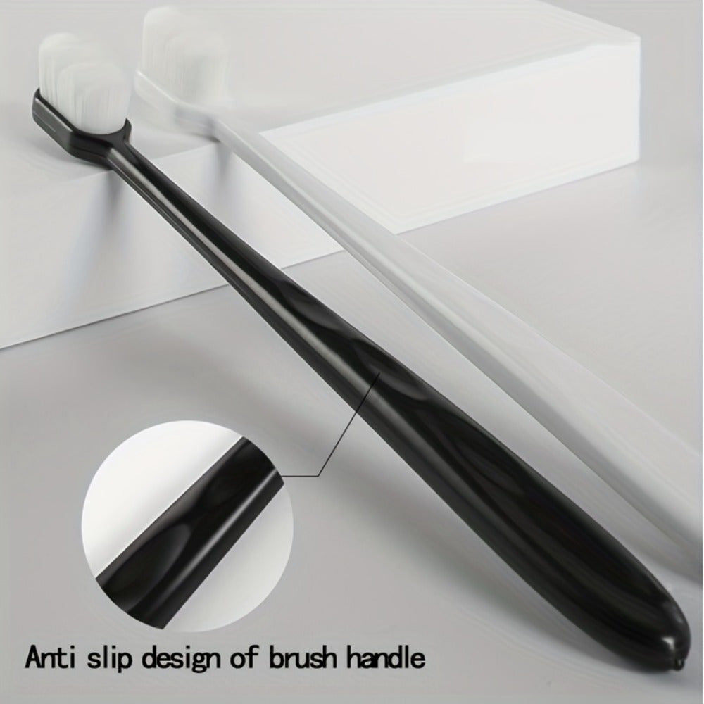 2pcs Nano Toothbrush Ultra Soft Bristles Deep Cleaning
