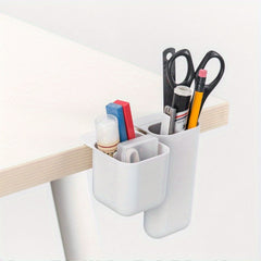 Desktop Computer Monitor Pen Holder Storage Box