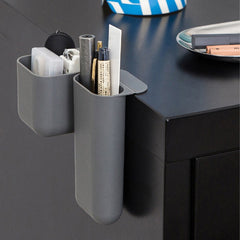 Desktop Computer Monitor Pen Holder Storage Box