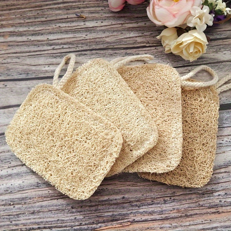 Natural Loofah Fiber Cleaning Cloth Dishwashing Rag
