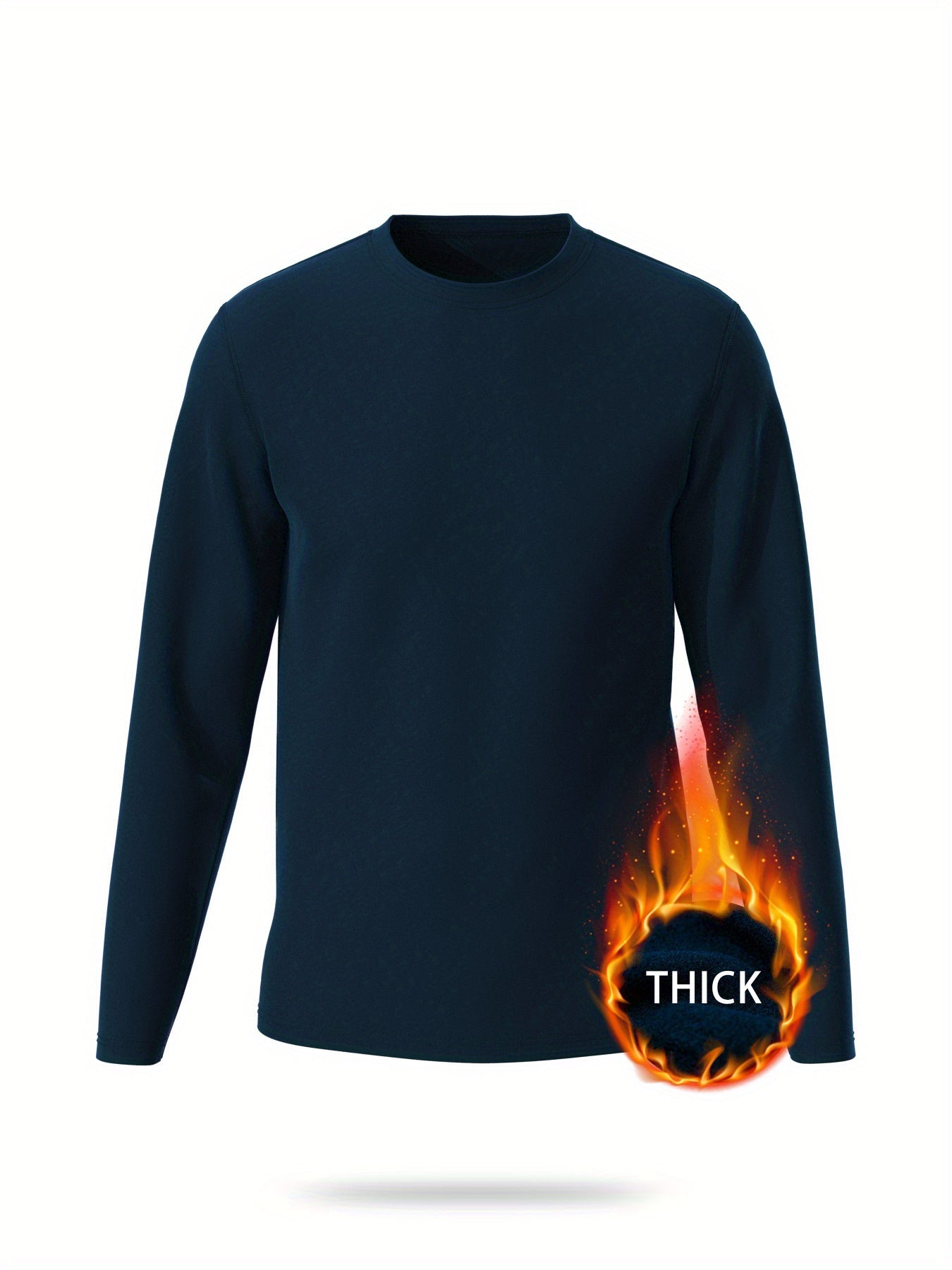 Men's Long Sleeve Compression Shirt Quick-drying Baselayer