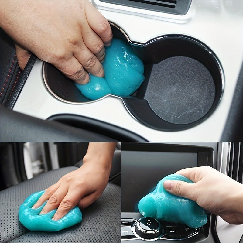 2pcs Car Cleaning Gel Reusable General Gel Car Boat Air Outlet Dust Cleaner