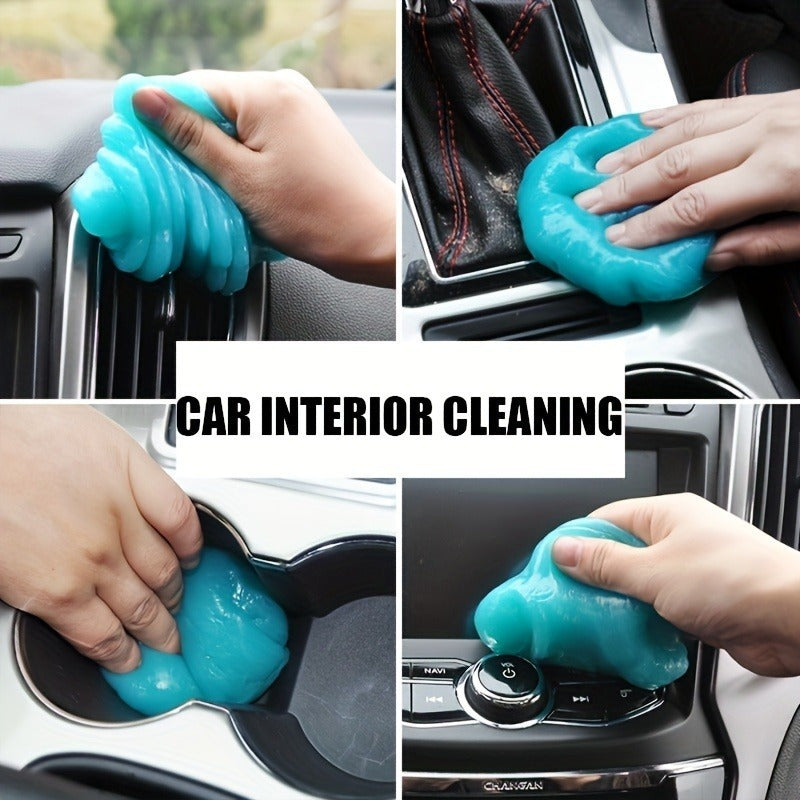 2pcs Car Cleaning Gel Reusable General Gel Car Boat Air Outlet Dust Cleaner