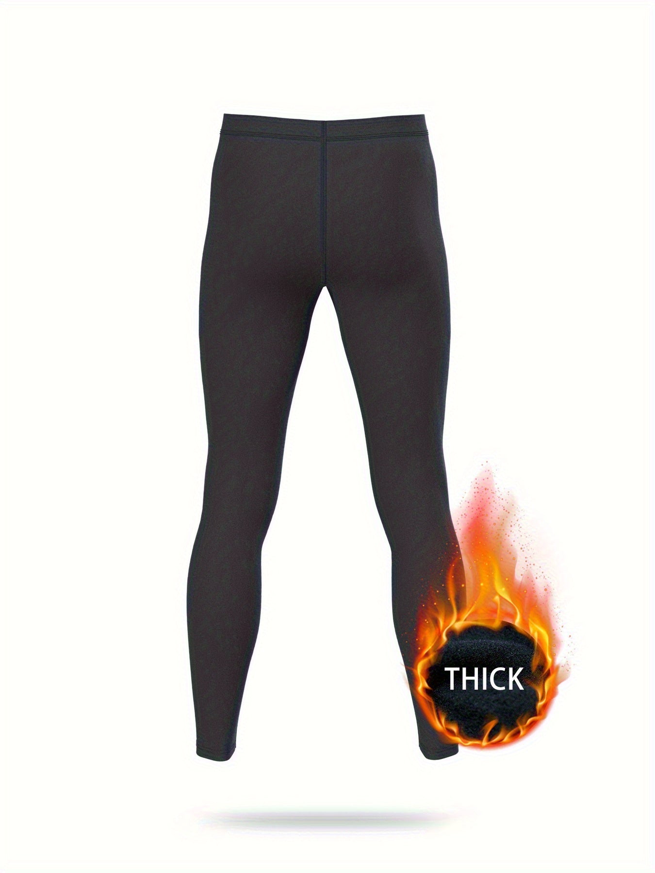 Men's Thermal Compression Pants Gym Leggings Quick Dry