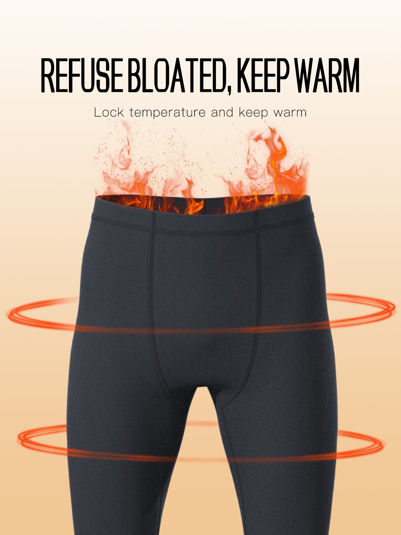 Men's Thermal Compression Pants Gym Leggings Quick Dry