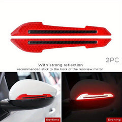 Reflective Side Mirror Stickers for Car Safety & Style