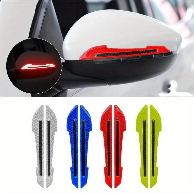Reflective Side Mirror Stickers for Car Safety & Style