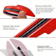 Reflective Side Mirror Stickers for Car Safety & Style