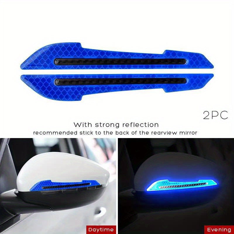Reflective Side Mirror Stickers for Car Safety & Style