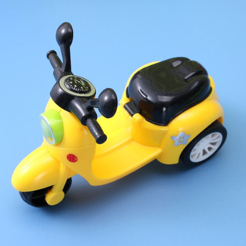 Pull Back Car Little Motorcycle Toy Car No Need Pocket Toy Inertia Motorcycle