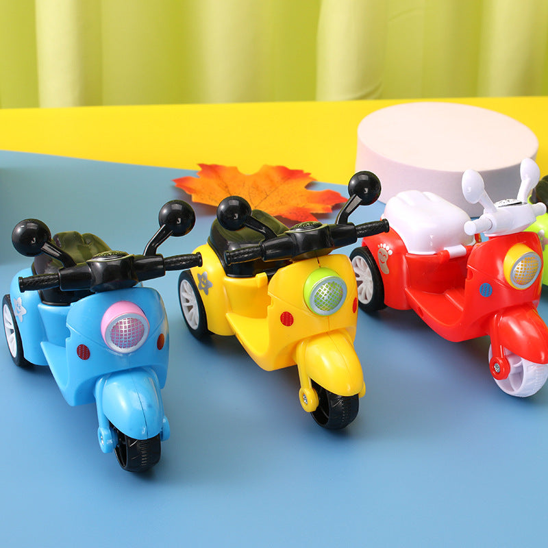 Pull Back Car Little Motorcycle Toy Car No Need Pocket Toy Inertia Motorcycle