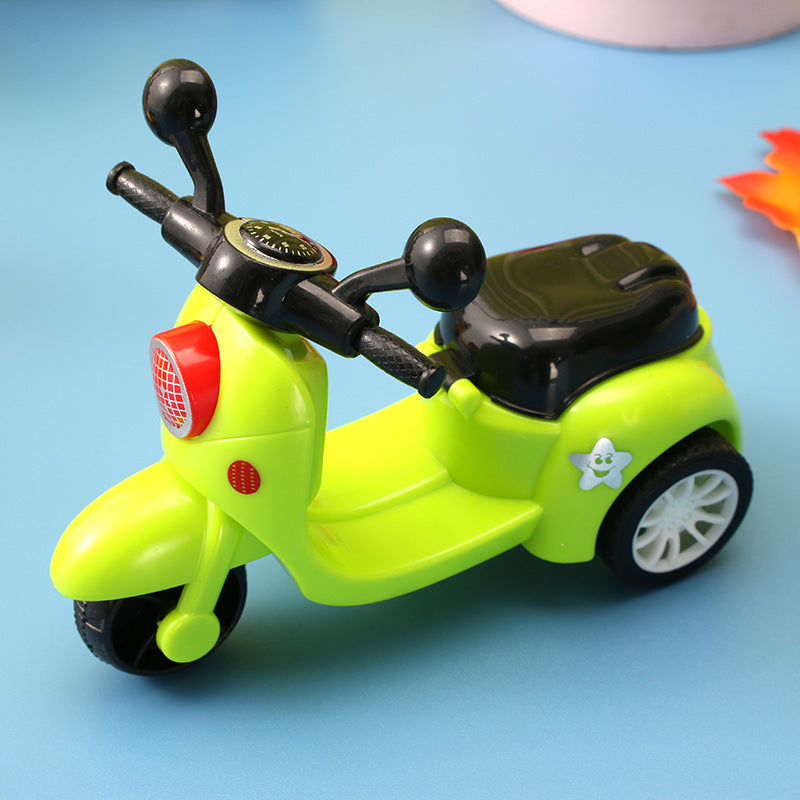 Pull Back Car Little Motorcycle Toy Car No Need Pocket Toy Inertia Motorcycle