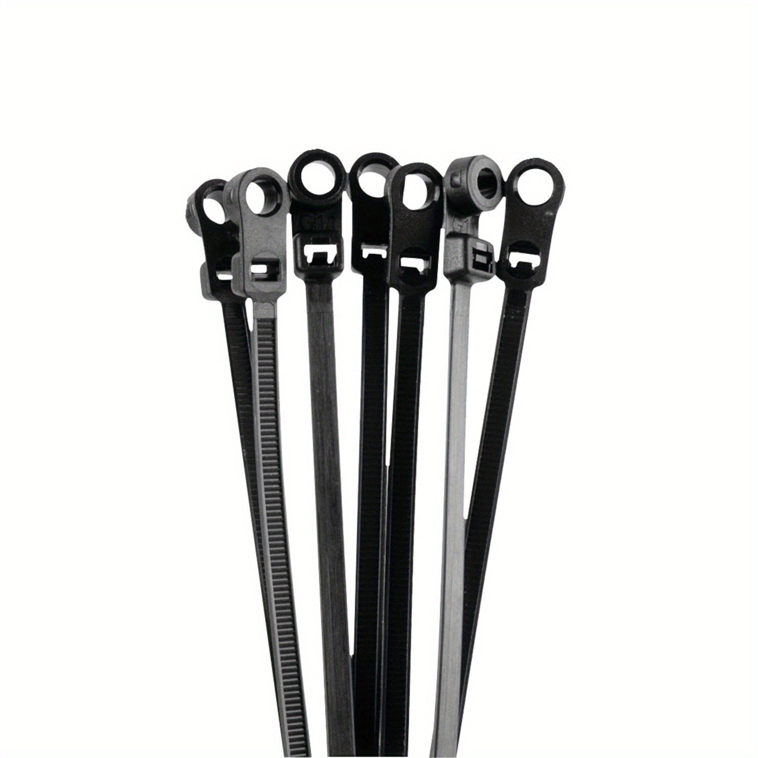 100pcs Cable Ties Reusable Nylon Zip Fasteners