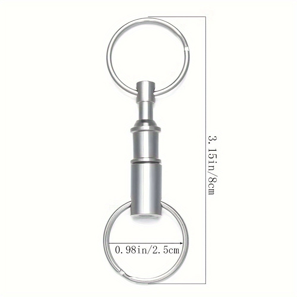 3pcs Detachable Keychain Quick Release Key Chain Carabiner Key Holder