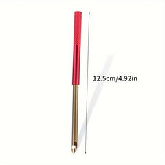 Wooden Handle Embroidery Pen Hand Embroidery Needle Weaving Tool Punch Needle
