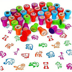 10pcs Children's Toy Stamp for Scrapbook DIY Painting Album Decoration