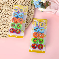 10pcs Children's Toy Stamp for Scrapbook DIY Painting Album Decoration