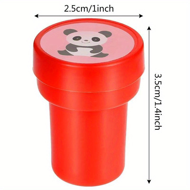 10pcs Children's Toy Stamp for Scrapbook DIY Painting Album Decoration
