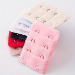 10pcs 2 Hooks Bra Strap Extenders Adjustable Comfort Band Buckle Women's Lingeri