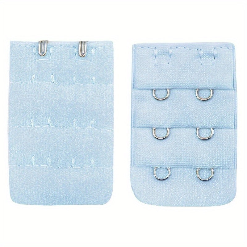 10pcs 2 Hooks Bra Strap Extenders Adjustable Comfort Band Buckle Women's Lingeri