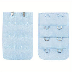 10pcs 2 Hooks Bra Strap Extenders Adjustable Comfort Band Buckle Women's Lingeri