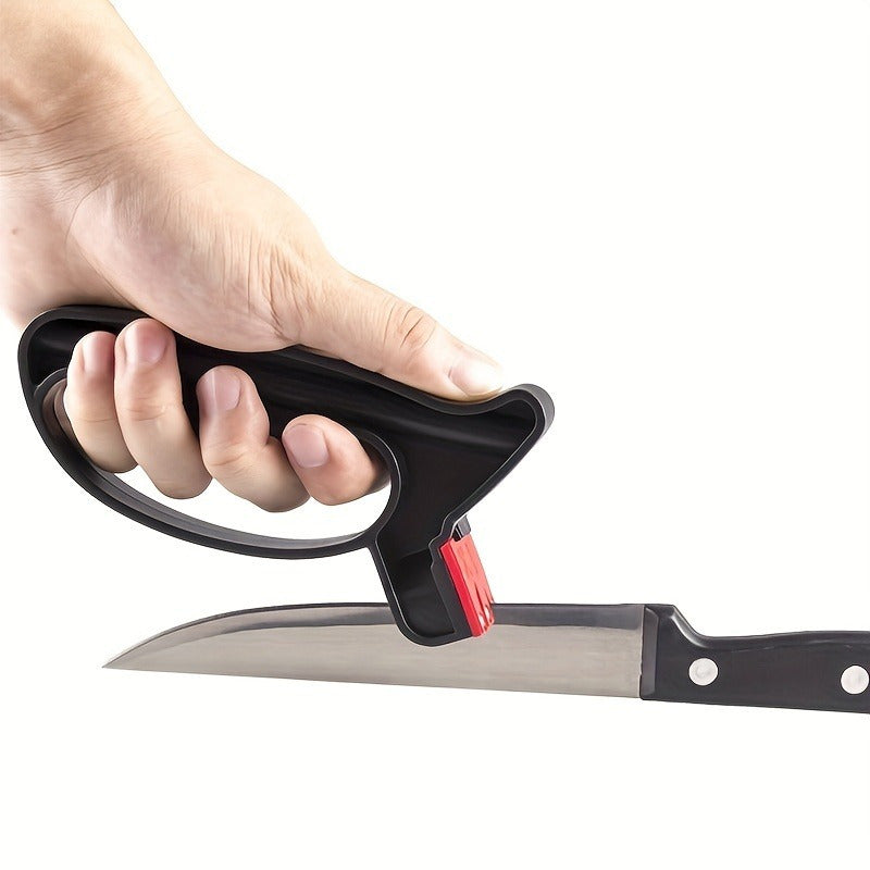 2-in-1 Handheld Sharpener for Home and Outdoor Cooking