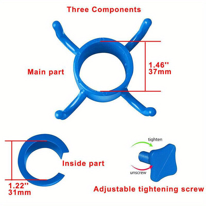 Beach Umbrella Hanging Hook Towels Bags Hats Tent Accessories