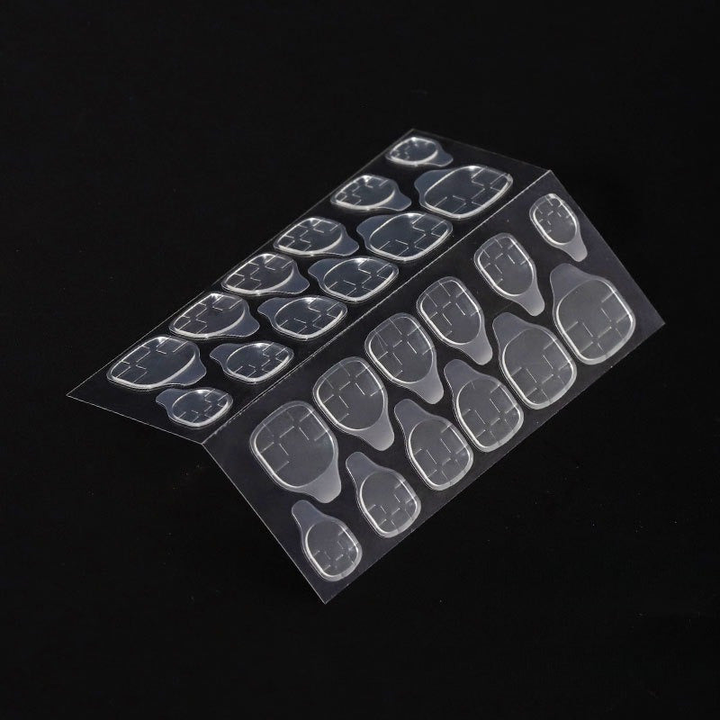 12 Stickers Strong Adhesive Tape for Nail Tips - Easy to Apply and Remove