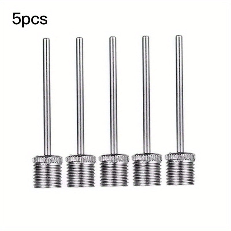 10pcs Stainless Steel Sport Ball Pump Needles for Football Basketball Soccer