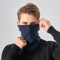 Winter Cycling Hat Mask Neck Guard Flannel Scarf
