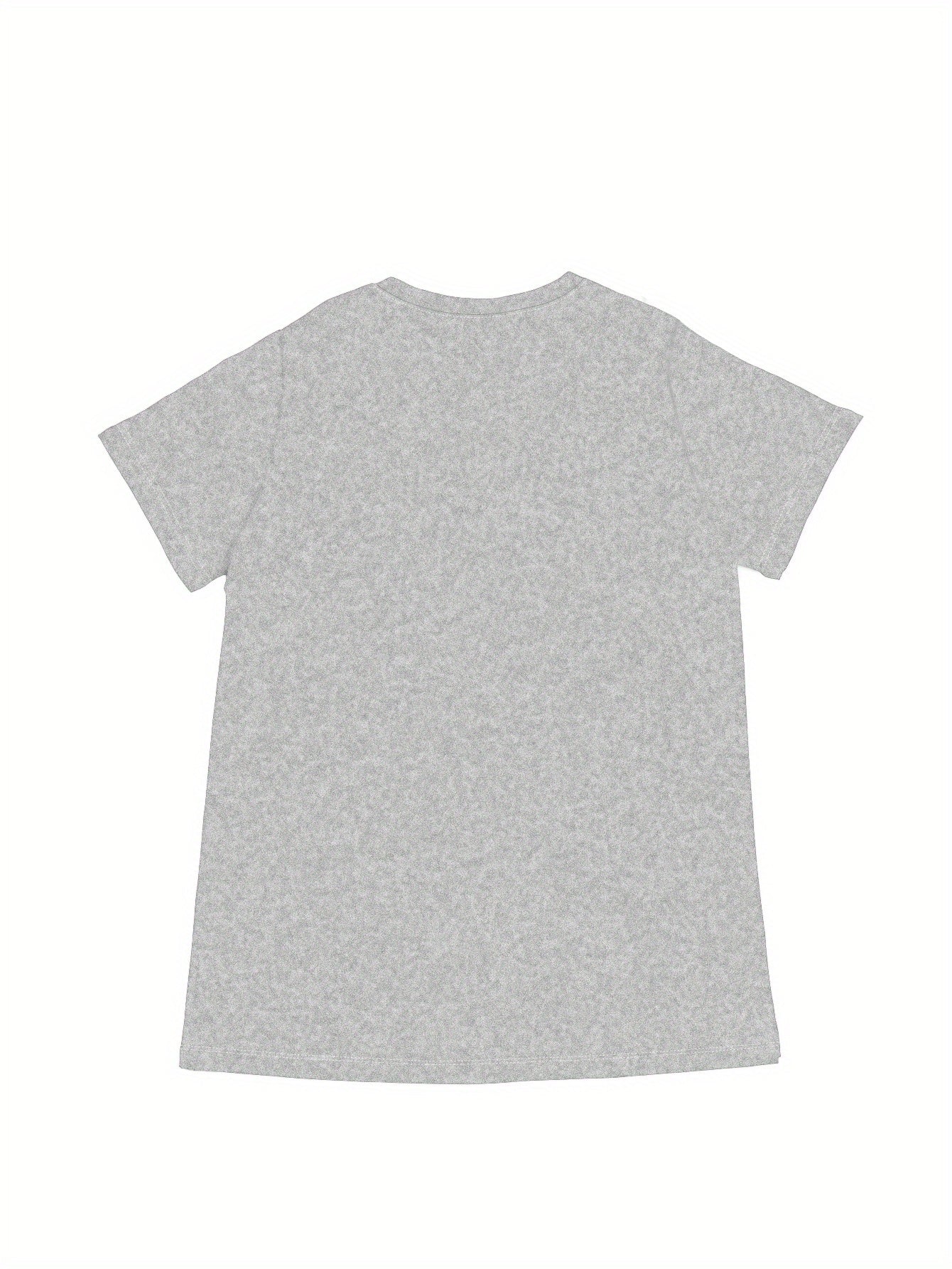 Plaid Christmas Tree Tee Sleep Dress