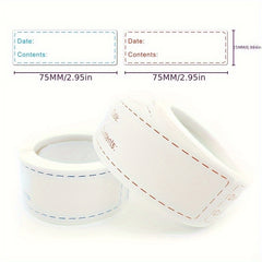 300 Adhesive Freezer Food Storage Date Stickers