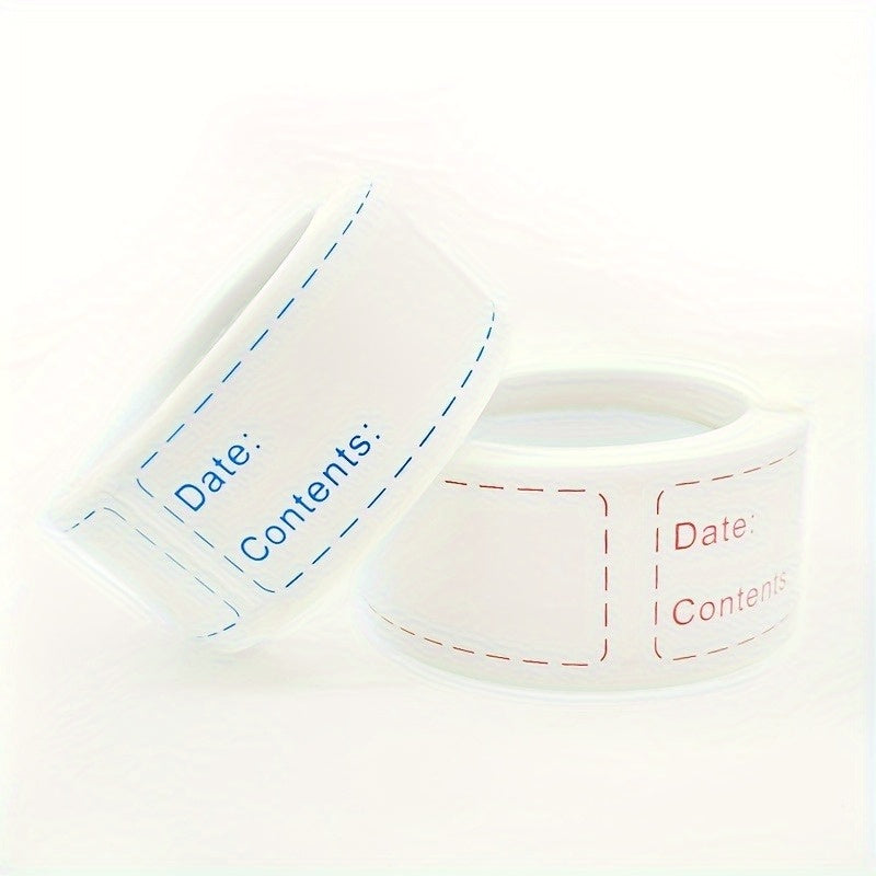300 Adhesive Freezer Food Storage Date Stickers
