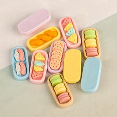 20pcs Lotus Root Slices Sticks Food Toy DIY Hair Clip Cream Glue Accessories