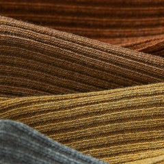 5pairs Men's Crew Socks Breathable Solid Socks
