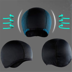 Moisture Wicking Cooling Helmet Liner Running Sports Beanie