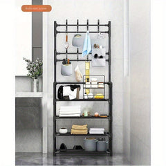 Coat Rack Shoe And Hat Rack Storage