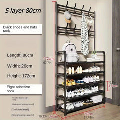 Coat Rack Shoe And Hat Rack Storage