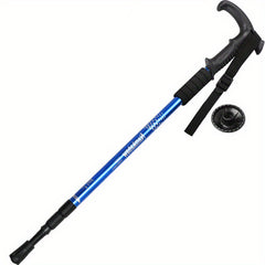 3 Section Outdoor Climbing Poles Aluminium Alloy Telescopic Portable