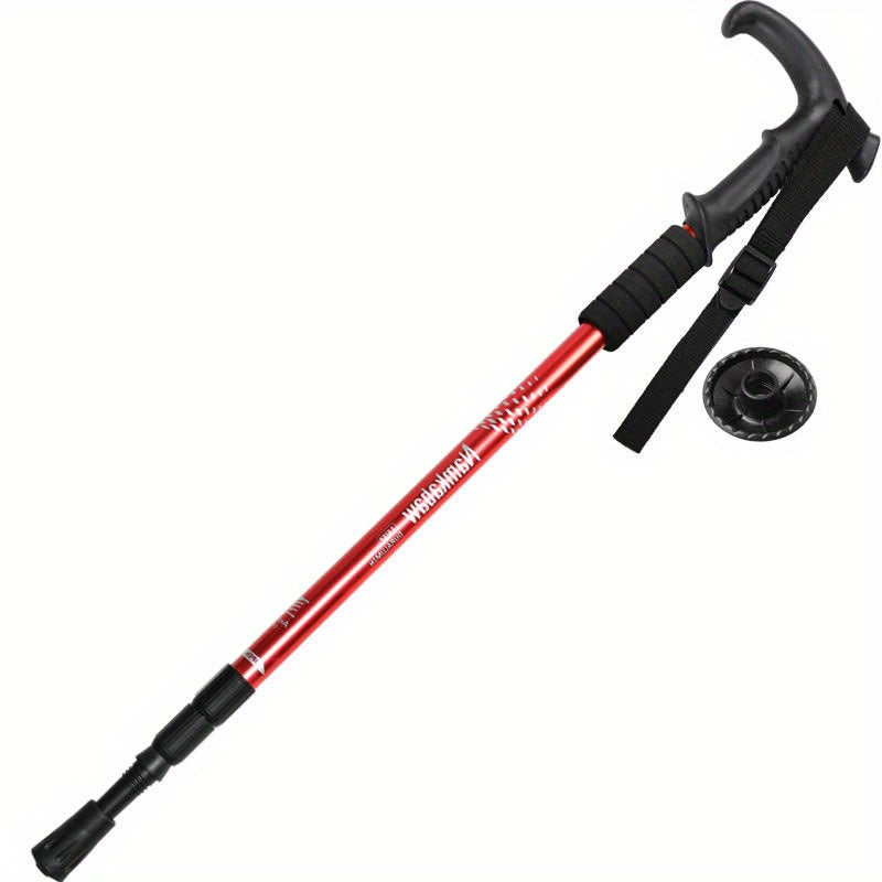 3 Section Outdoor Climbing Poles Aluminium Alloy Telescopic Portable