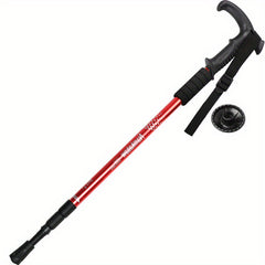 3 Section Outdoor Climbing Poles Aluminium Alloy Telescopic Portable