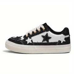 Women's Star Pattern Outdoor Sneakers Lightweight Non slip Platform Sports Shoes