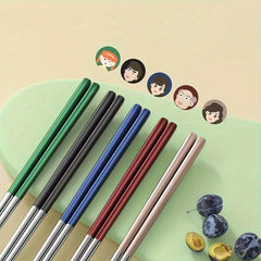 Stainless Steel Chopsticks Household Non slip L9195