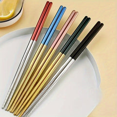 Stainless Steel Chopsticks Household Non slip L9195