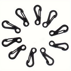 5pcs Mini Carabiner Clasp Camping Hiking Keychain Keyring