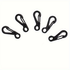 5pcs Mini Carabiner Clasp Camping Hiking Keychain Keyring