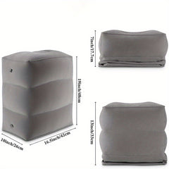 Inflatable Foot Rest Air Travel Leg Pillow