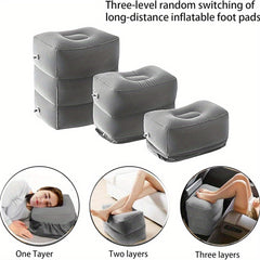 Inflatable Foot Rest Air Travel Leg Pillow
