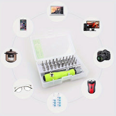 32-In-1 Precision Screwdriver Set for Mobile Phone & Camera Repair